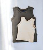 Load image into Gallery viewer, Tank - Ribbed | Organic Cotton
