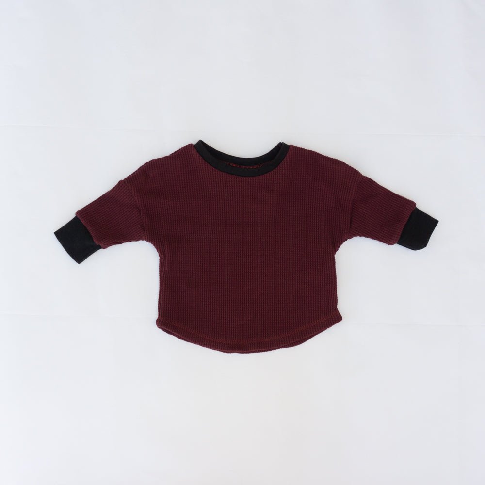 Long T - Plum | Organic Cotton - Wildlings Children's Apparel