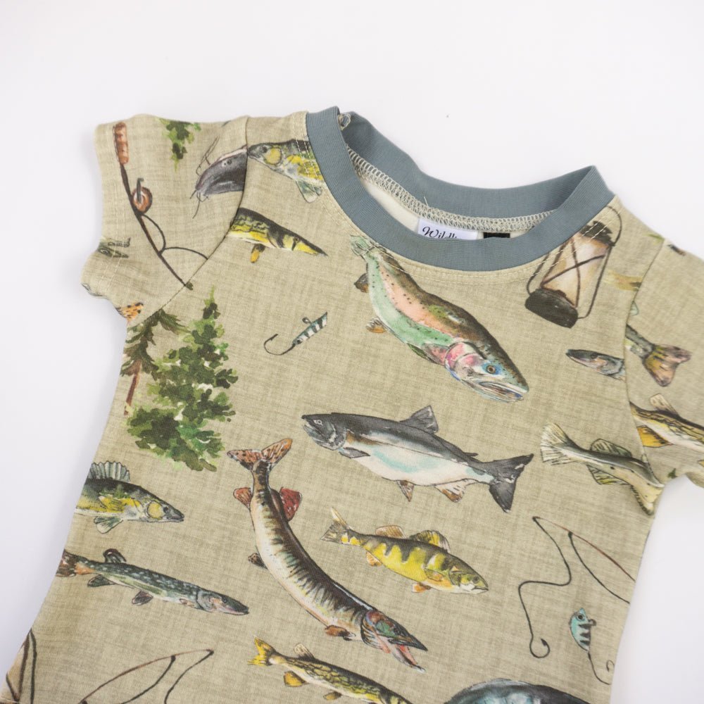 Short T - Fishing | Organic Cotton - Wildlings Children's Apparel