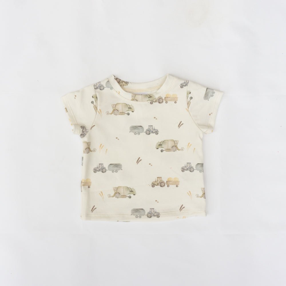 Short T - Tractors | Organic Cotton - Wildlings Children's Apparel