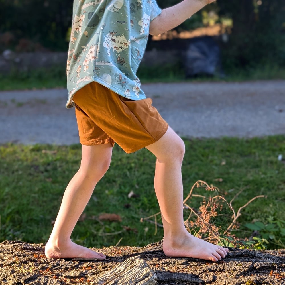 Shorts - Earth | Organic Cotton - Wildlings Children's Apparel