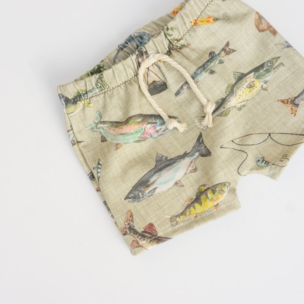 Shorts - Fishing | Organic Cotton - Wildlings Children's Apparel