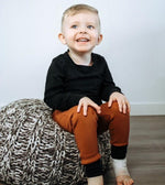 Load image into Gallery viewer, Leggings Rib - Olive | Organic Cotton
